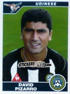 Cromo David Pizarro - Calciatori 2004-2005 - Panini