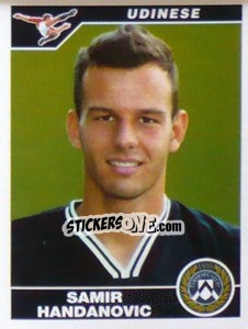 Figurina Samir Handanovic - Calciatori 2004-2005 - Panini