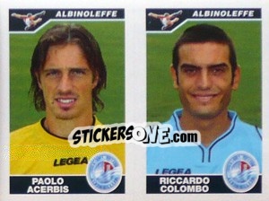 Cromo Acerbis / Colombo  - Calciatori 2004-2005 - Panini