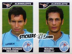 Sticker Regonesi / Minelli  - Calciatori 2004-2005 - Panini