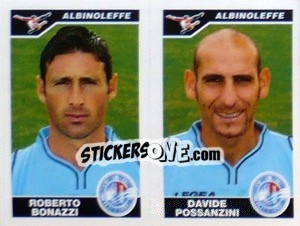 Sticker Bonazzi / Possanzini  - Calciatori 2004-2005 - Panini