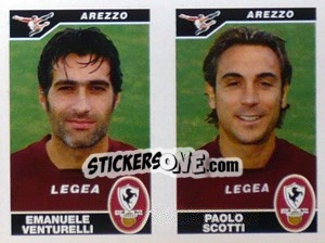 Cromo Venturelli / Scotti  - Calciatori 2004-2005 - Panini