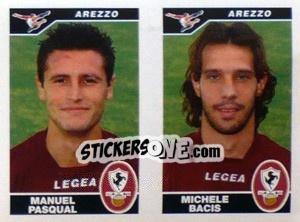 Cromo Pasqual / Bacis  - Calciatori 2004-2005 - Panini