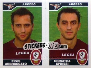 Sticker Abbruscato / spinesi  - Calciatori 2004-2005 - Panini