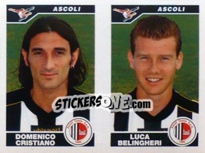Sticker Cristiano / Belingheri  - Calciatori 2004-2005 - Panini