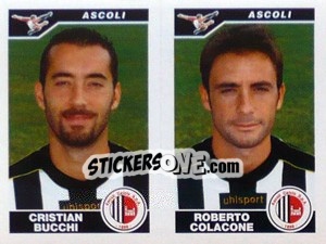 Figurina Bucchi / Colacone  - Calciatori 2004-2005 - Panini