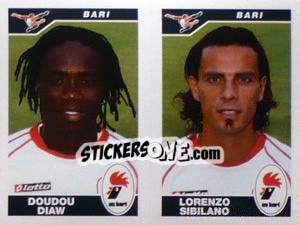 Sticker Diaw / Sibilano  - Calciatori 2004-2005 - Panini