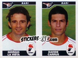 Cromo La Vista / Carrus  - Calciatori 2004-2005 - Panini