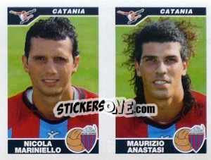 Sticker Mariniello / Anastasi  - Calciatori 2004-2005 - Panini