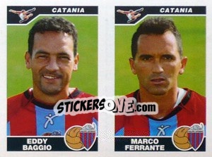 Sticker Baggio / Ferrante  - Calciatori 2004-2005 - Panini