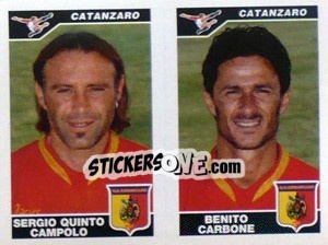 Cromo Campolo / Carbone  - Calciatori 2004-2005 - Panini