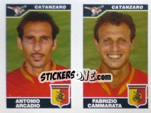 Figurina Arcadio / Cammarata  - Calciatori 2004-2005 - Panini