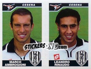 Figurina Ambrogioni / Rinaudo  - Calciatori 2004-2005 - Panini