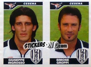 Cromo Ingroso / Groppi  - Calciatori 2004-2005 - Panini