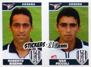 Figurina Biserni / Piccoli  - Calciatori 2004-2005 - Panini