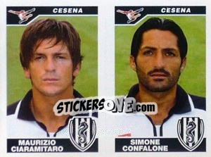 Sticker Ciaramitaro / Confalone  - Calciatori 2004-2005 - Panini