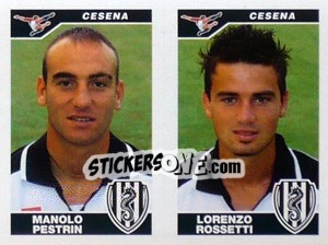 Figurina Pestrin / Rossetti  - Calciatori 2004-2005 - Panini