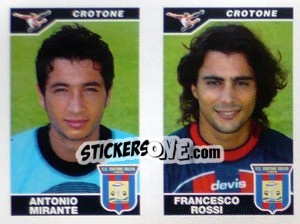 Sticker Mirante / Rossi  - Calciatori 2004-2005 - Panini