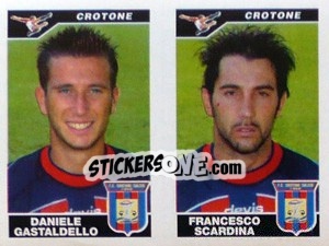 Cromo Gastaldello / Scardina  - Calciatori 2004-2005 - Panini