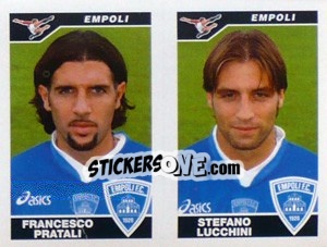 Sticker Pratali / Lucchini  - Calciatori 2004-2005 - Panini