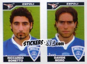 Figurina Bonetto / Moro  - Calciatori 2004-2005 - Panini