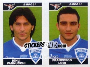 Sticker Vannucchi / Lodi  - Calciatori 2004-2005 - Panini