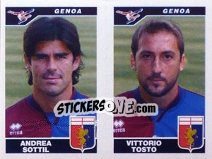 Cromo Sottil / Tosto  - Calciatori 2004-2005 - Panini