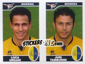 Cromo Ungari / Tamburini  - Calciatori 2004-2005 - Panini