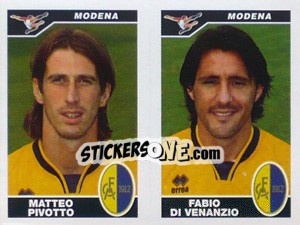 Cromo Pivotto / Di Venanzio  - Calciatori 2004-2005 - Panini