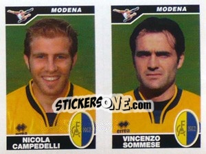 Sticker Campedelli / Sommese  - Calciatori 2004-2005 - Panini