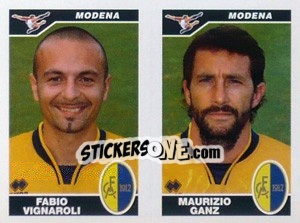 Sticker Vignaroli / Ganz  - Calciatori 2004-2005 - Panini