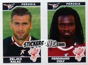 Sticker Kalac / Coly  - Calciatori 2004-2005 - Panini