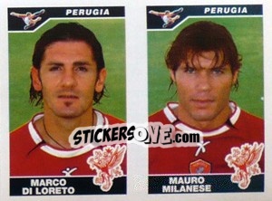 Cromo Di Loreto / Milanese  - Calciatori 2004-2005 - Panini