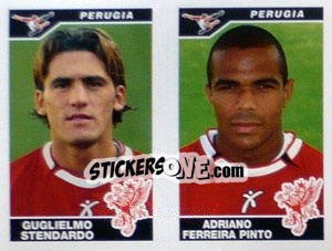 Figurina Stendardo / Pinto  - Calciatori 2004-2005 - Panini