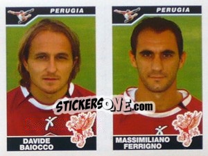 Cromo Baiocco / Ferrigno  - Calciatori 2004-2005 - Panini