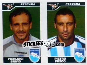 Cromo Brivio / Fusco  - Calciatori 2004-2005 - Panini