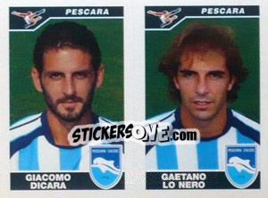 Cromo Dicara / Lo Nero  - Calciatori 2004-2005 - Panini