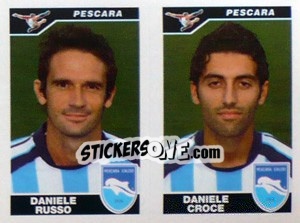 Cromo Russo / Croce  - Calciatori 2004-2005 - Panini