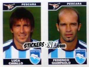 Sticker Cavallo / Giampaolo  - Calciatori 2004-2005 - Panini