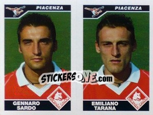 Sticker Sardo / Tarana  - Calciatori 2004-2005 - Panini