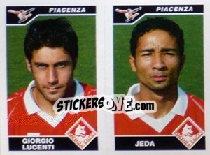 Cromo Lucenti / Jeda  - Calciatori 2004-2005 - Panini