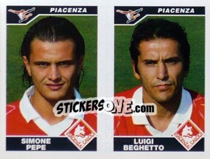 Cromo Pepe / Beghetto  - Calciatori 2004-2005 - Panini