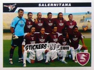 Cromo Squadra (Team Photo) - Calciatori 2004-2005 - Panini