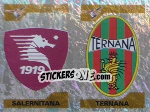 Cromo Scudetto Salernitana/Ternana (a/b) - Calciatori 2004-2005 - Panini