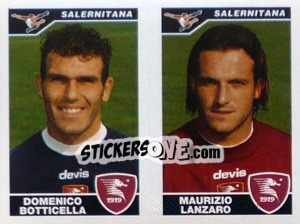 Sticker Botticella / Lanzaro  - Calciatori 2004-2005 - Panini