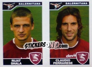 Cromo Shala / Ferrarese  - Calciatori 2004-2005 - Panini