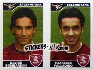 Figurina Bombardini / Palladino  - Calciatori 2004-2005 - Panini