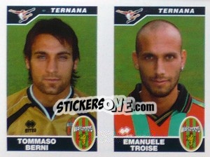 Sticker Berni / Troise  - Calciatori 2004-2005 - Panini