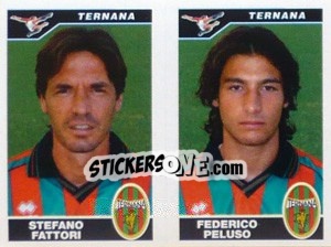 Sticker Fattori / Peluso  - Calciatori 2004-2005 - Panini