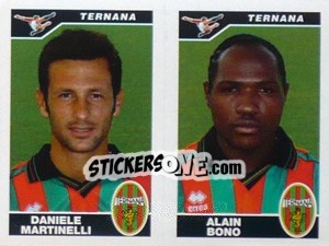 Cromo Martinelli / Bono  - Calciatori 2004-2005 - Panini